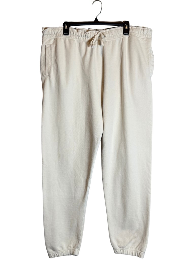Cottonique Hypoallergenic French Terry Elasticized Jogger Sweatpants Mens Xl Tan — image 4 of 8